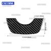 Real Soft Carbon Fiber Sticker For Skoda Fabia 2 MK2 5J 2010 2011 2012 2013 2014 LHD RHD Car Steering Wheel Center Panel Trim