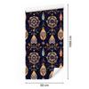Boho Navy Blue and Indigo Wallpaper for Living Room and Bedroom 50x1000