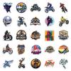 50 Trendy Cartoon Graffiti Stickers for Motorcycle, Fridge, Bottle, Guitar