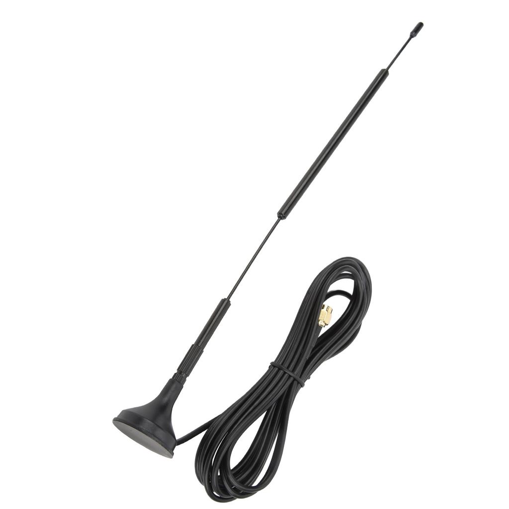 Radio Antenna 2.4G 12DBI SMA Inner Needle Interface Detachable Suction Cup Antenna for Wireless Monitoring 50W 50 Ohm