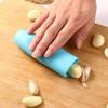 New Silicone Garlic Peeler Manual Blue Garlic Peeling Tools Convenient Gadgets Garlic Roller Stripper Household