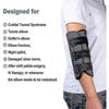 Elbow Brace Night Splint Support for Cubital Tunnel Syndrome, Ulnar Nerve Pain Relief, Adjustable Strap, Left & Right Hand, Comfortable for Sleeping