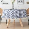 Large Round Tablecloth Solid Color Waterproof And Antifouling Dining Table Table Cloth