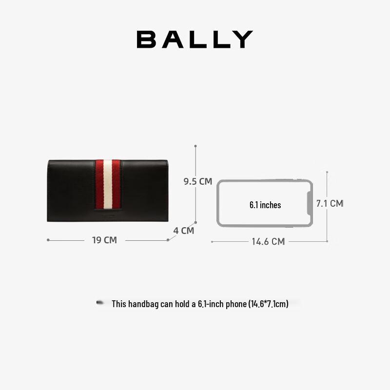 Bally Men's Leather Long Wallet