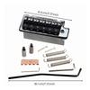 Tremolo Bridge Assembly Standard Hardware Complete for Guitarists