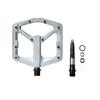 CRANK BROTHERS MTB Flat Pedal Stamp 2 L Raw Silver 2020