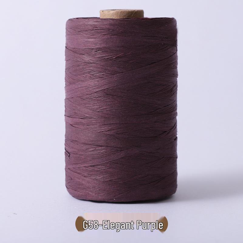 Cotton Raffia Yarn for Crocheting and Knitting Summer Hats and Bags