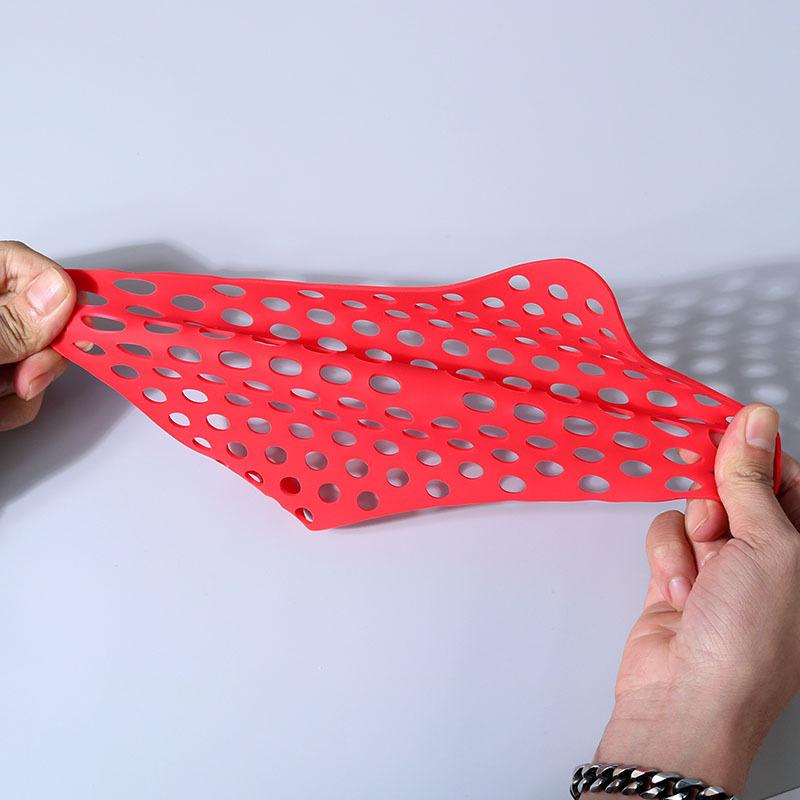 Reusable Air Fryer Liners Square Non-Stick Food Grade Silicone Basket Mats for Oven Air Fryer Kitchen Tool Kitchen Accessories