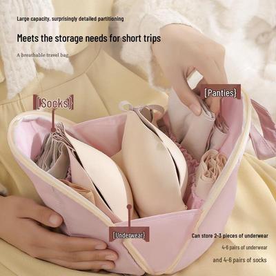 5 Yuan Newcomer Discount: 3-in-1 Portable Intimate Clothing & Underwear Travel Storage Bag