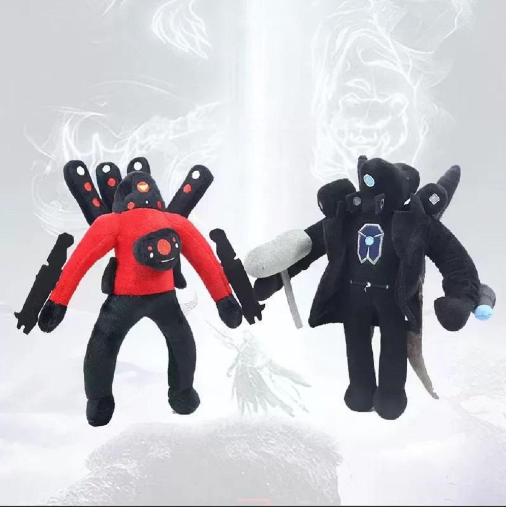 Fresh Skibidi Toilet Clockman Titan Tv Man Speakerman Plushie Horror Play Toon Filled Toy Children Birthday Noel Presents