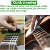 Electric Guitar Bass String Scrubber Rub Cleaning Tool Maintenance Care Guitar String Cleaner Guitar Accessories Acoustic Guitar
