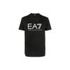 Letter Print Crew Neck Short Sleeve T-Shirt Men Tops Black 3KPT12-PJ7CZ-1200