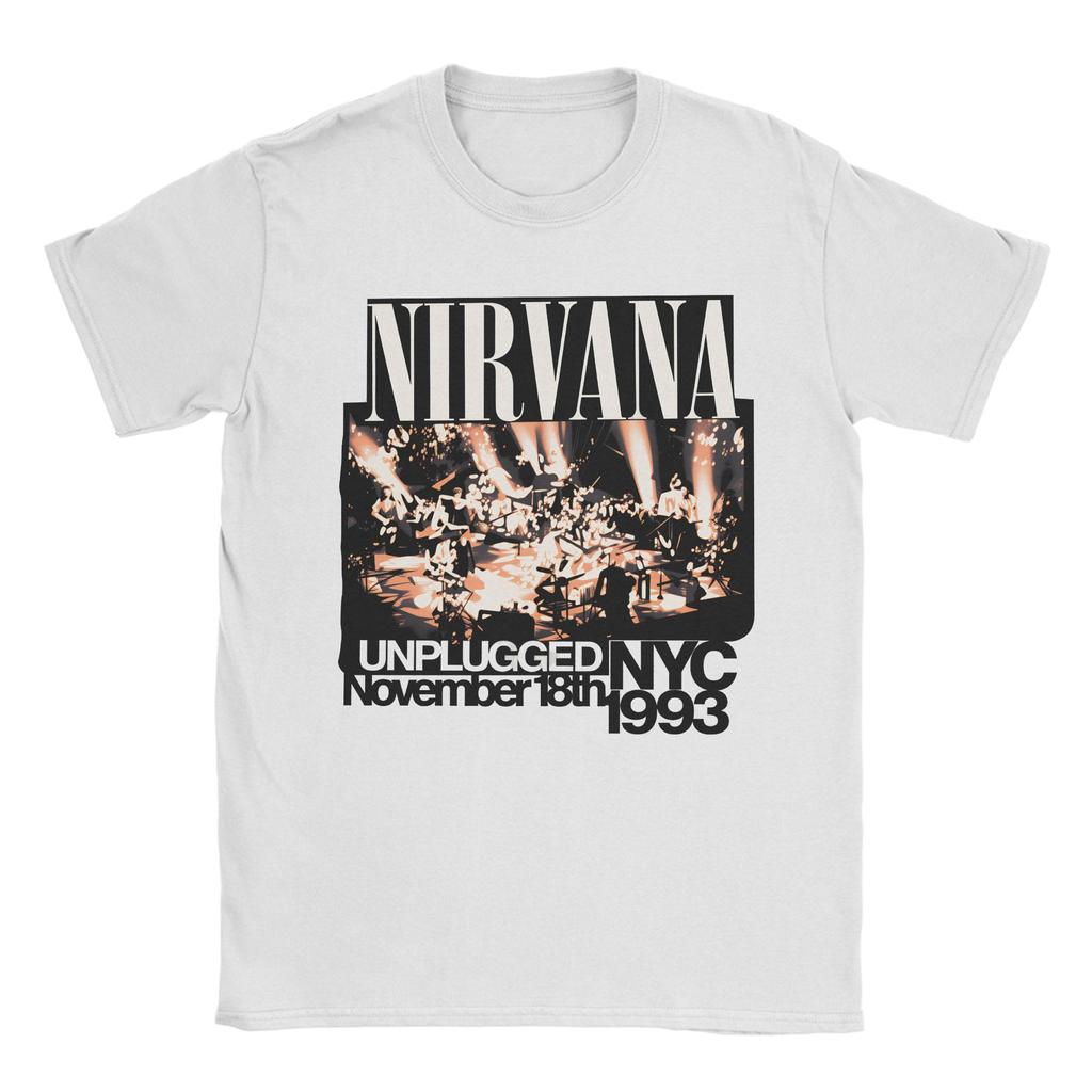 Nirvana Angel Band T Shirt Summer  Cotton TShirts For Men Popular Design Tshirt Short Sleeve Classic Top Tees