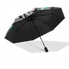 1pc Anime Character Automatic Folding Umbrella Portable 3-Fold Design with Snake Accessory, Outdoor for Fans, Travelers, Daily Use, Gift Idea.C081