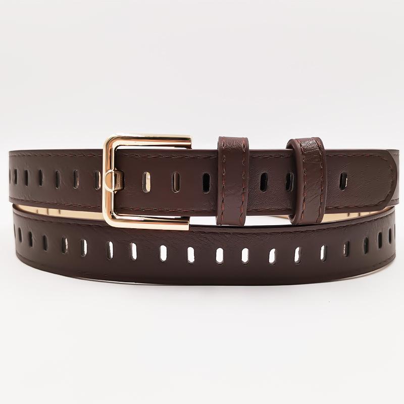 

Новый женский ремень без отверстий, студенческий универсальный декоративный ремень для джинсов 105cm