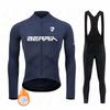 Men Thermal Fleece MTB Bike Clothes Ciclismo Uniform Maillot Hombre Bicycle Clothing Suit Cycling Suit Set with Plush Insulation for Winter 2026