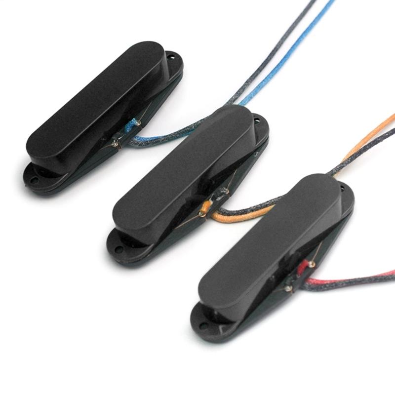 Neck/Middle/Bridge Pickup for Electric Guitar Part Replacement Open Style Alnico 5 Guitar Pickup Single Coil Pickup