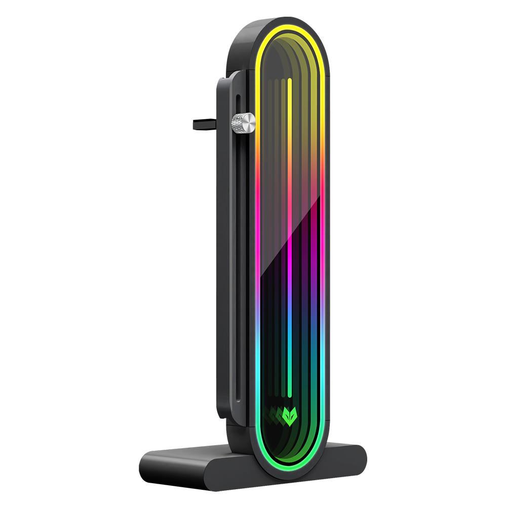 COOLMOON Graphics Card GPU Holder 5V 3Pin ARGB Video Card Bracket With Smart Temperature Display VGA Holder GPU Support Bracket