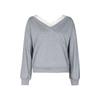 Spring and Autumn Women's Blouse Fashion Solid Color Comfortable Casual Sweatshirt Long Sleeve Top