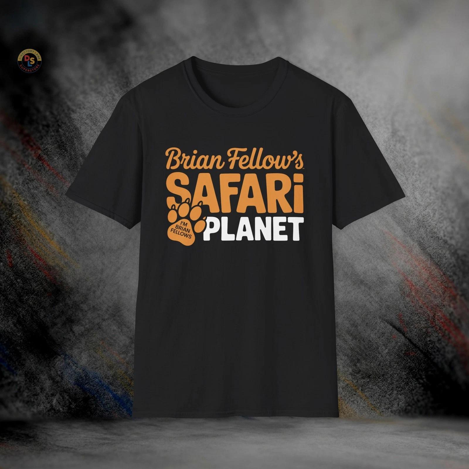 Brian Fellow s Safari Planet T-Shirt | Softstyle Tee M