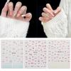 Cherry Bow 3D Nail Art Stickers DIY Sweet Pink Blue Fruits Nail Stickers Decorative Nails Fashion Nail Art Nail Art Sliders