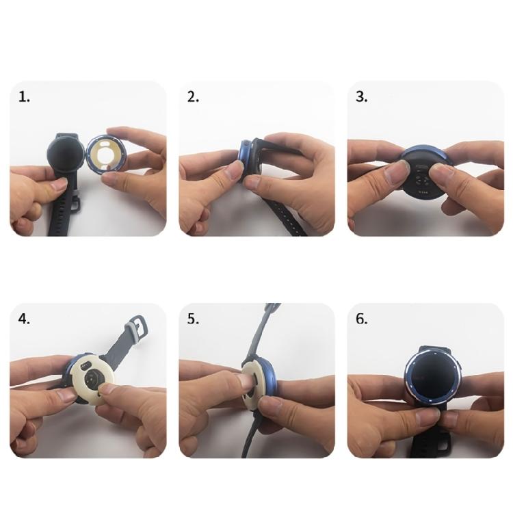 Heavy Duty Reinforced Metal Housing Shield Case Fit for Watch Impact Resistant Frame Seamlessly Button Access Sweatproof