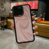 Luxury Fashion Velvet Love Heart Soft Silicone Phone Case For iPhone 15 14 13 12 11 Pro Max Shockproof Cover