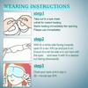 5/10PCS Lutein Steam Eye Mask, Hot Compress Eye Mask, Self-heating Eye Mask, Suitable for Sleeping, Essential for Travel, Disposable Eye Mask