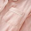 Herbst/Winter Sea Island Samt Partner-Pyjamas: Damen Warm & Herren Verdicktes Korallenfleece Hauskleidung