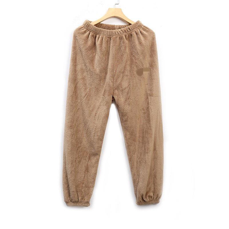 

Женский утолщенный фланелевый пижамный комплект: Уютный кардиган для дома с длинными рукавами из кораллового флиса для осени и зимы. One Size 80-150