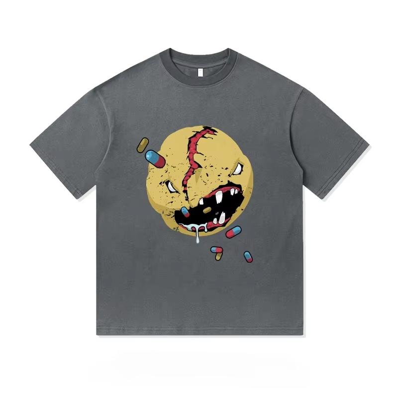 Men's and Women's Cotton T-shirt Tee Casuai Short Sleeve Crewneck Top Fashion Streetwear Autumn Shirt  Graphic T Shirts