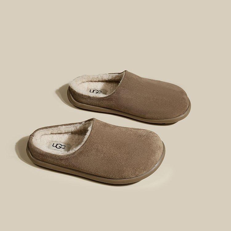 

Кожаные туфли Boken женские полушлепанцы весна, осень и зима 2025 новые туфли Boken на платформе с одной педалью женские вельветовые хлопковые туфли 40