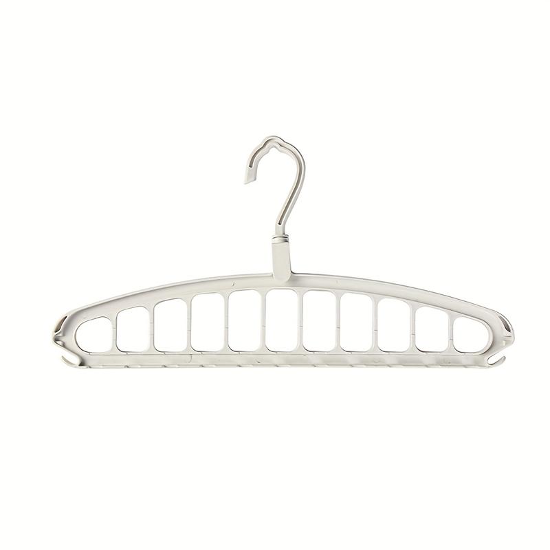 Space Saving Hangers for Closet Organizers and Storage, Heavy Duty Plastic Clothes Hanger for Shirt Sweater, Collapsible Hanger