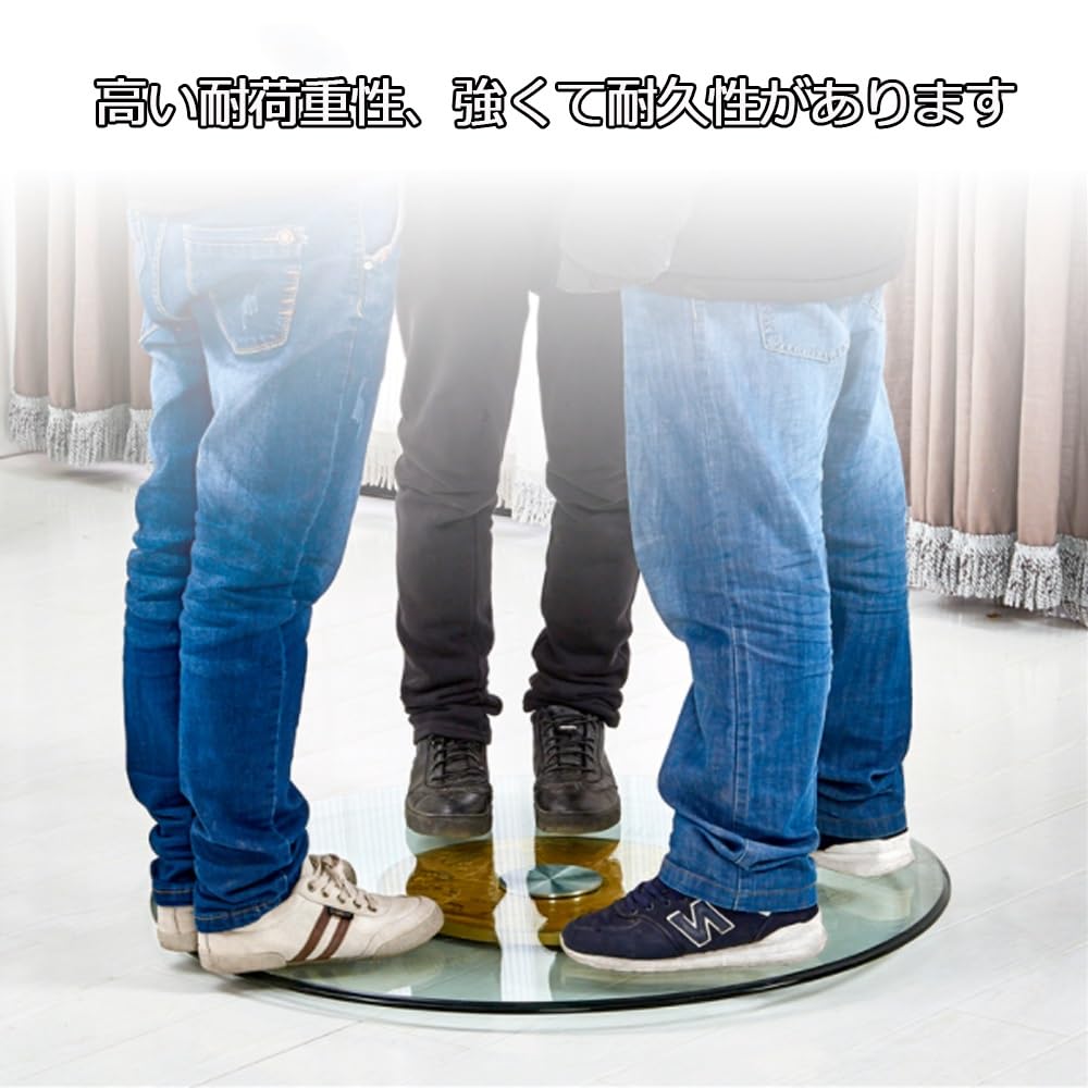 Glass Table, Glass Plate, Round Table, Diameter 11.0 - 38.6 inches (28 - 98