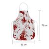 Halloween Bloody Apron Bloody Butcher CosPlay Blood Handprint Apron Ghost Festival Horror Dress Up Makeup Ball Performance Props