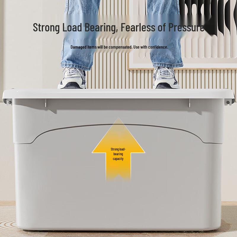 Zhi Xin Yun Cai Large Capacity Plastic Storage Box