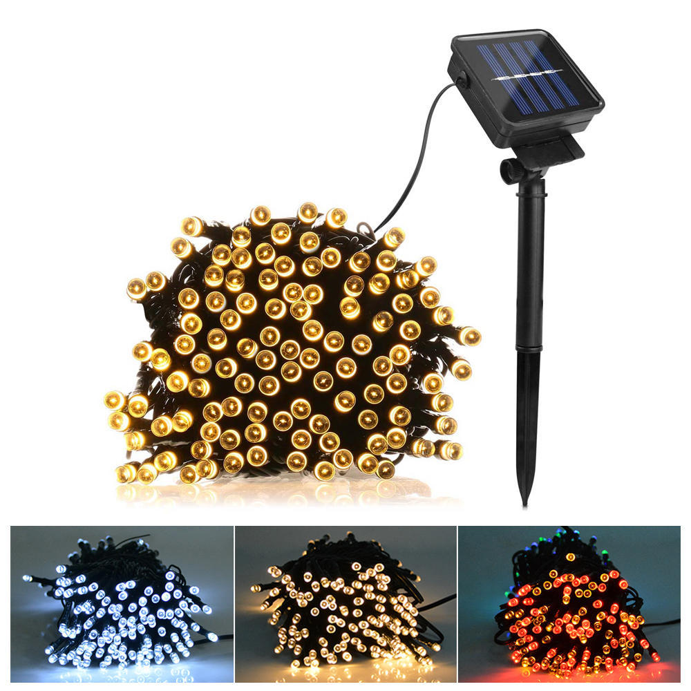 Buy Holiday Lighting 100 Solar Powered Fairy Lights Christmas Outdoor