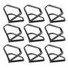 50PCS Table Number Holders Rhinestone Shape Photo Card Picture Display Clips for Wedding Birthday Party