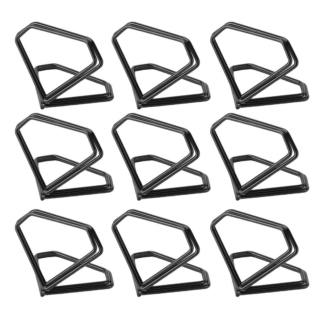 50PCS Table Number Holders Rhinestone Shape Photo Card Picture Display Clips for Wedding Birthday Party