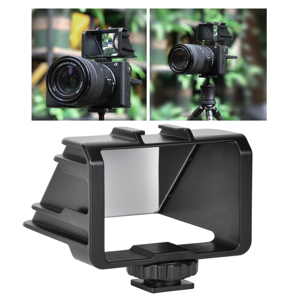 UURig ABS Compact Portable Camera Vlog Selfie Flip Screen Bracket for Sony Fuji Nikon Canon Mirrorless Cameras