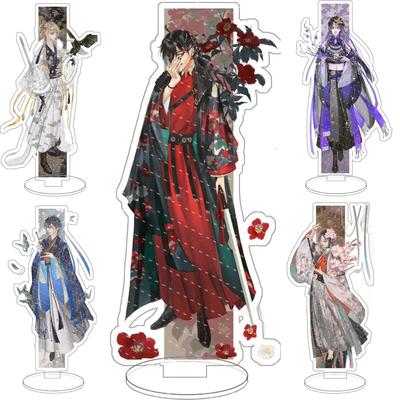 Horúce Anime Nijisanji Luxiem Starožitný Štýl Vox Akama Cosplay Akrylová Akčná Figúrka Shu Yaminoli Stojanový Model Stolová Dekorácia Darček pre Fanúšikov
