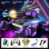 Eight-Wheel Stunt Remote Control Tank Car, Can Launch Water Bombs, Climbing Off-Road Gesture Sensing Toy Car