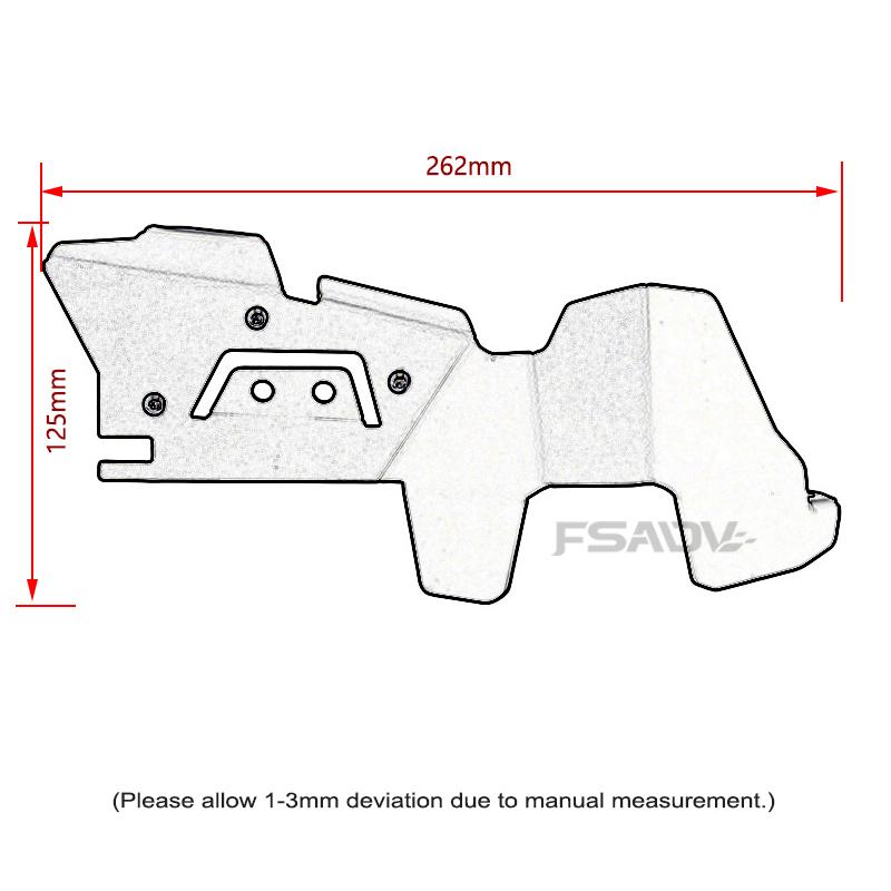 Passend für BMW R1300GS Endantriebsschutzplatte R 1300 GS R1300 GS R 1300GS 2023-2025 Motorrad Hinterradachse Schutz