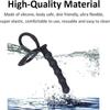 Silicone Strap On Penis Butt Plug Anal Beads with Cock Ring Delay Ejaculation Anus Plug Adult Massager Double Penetration Dildo Massager Anal Sex Toys