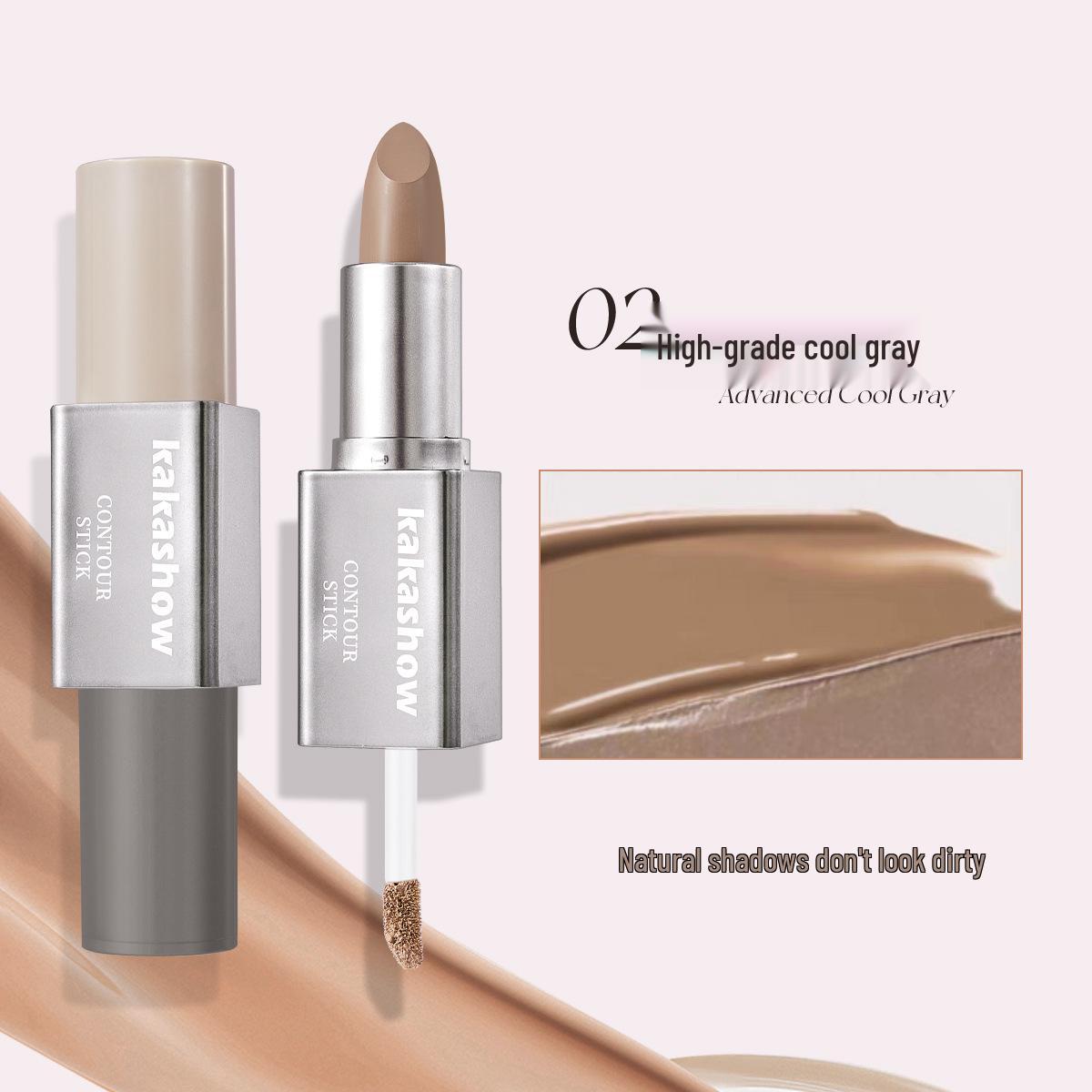 Kakashow Двусторонний стик для контуринга и маскировки для естественного скульптурирования