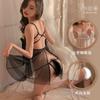 Erotic Underwear Pajamas Sexy Perspective Temptation Open Crotch Free Passion Suit Bow Small Chest