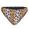 Womens/Ladies Leopard Print Reversible Bikini Bottoms