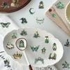 50 Transparent Forest Witch Sticker Pack Waterproof Transparent PET Handbook Material Decorative Guitar Notebook