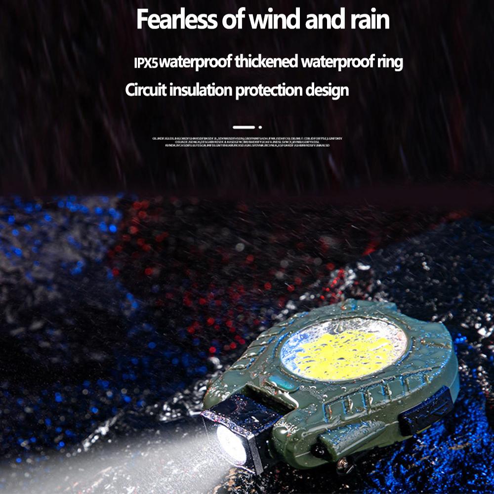 Induction Cap  Light LED Multi-function Mini Flashlight Portable Work Light Strong Light Night Fishing Outdoor Camping