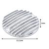 Kijima Motorcycle Parts Cover Dynamo Cover Aluminum for CB400F Engine HONDA Silver Dress-up Air-Cooled 101-0272